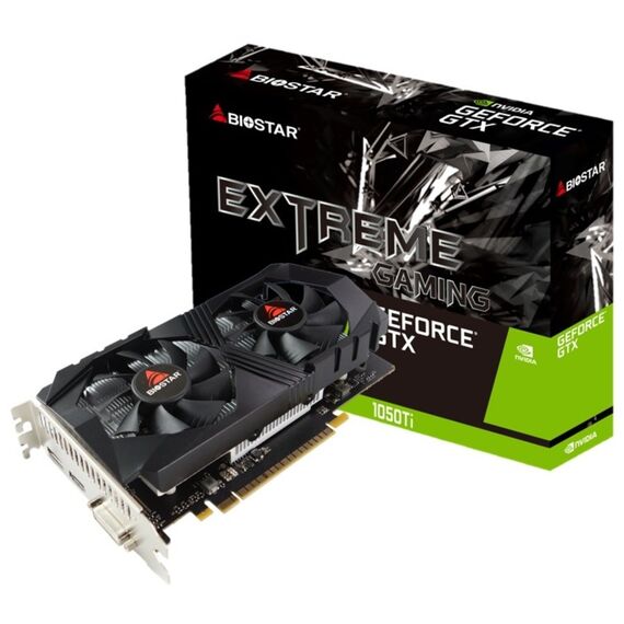 Biostar VN1055TF41 graphics card NVIDIA GeForce GTX 1050 Ti 4 GB GDDR5 - Graphic Cards - Laptops & PC Builds - Techbox