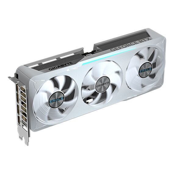 GIGABYTE GeForce RTX 5070 EAGLE OC ICE SFF 12G Graphics Card - 12GB GDDR7, 192bit, PCI-E 5.0, 2587 MHz Core Clock, 3 x DP 2.1a, 1 x HDMI 2.1b, NVIDIA DLSS 4, GV-N5070EAGLEOC ICE-12GD - Graphic Cards - Laptops & PC Builds - Techbox