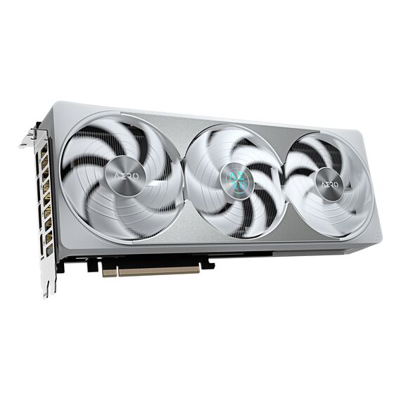 GIGABYTE GeForce RTX 5080 AERO OC SFF 16G Graphics Card - 16GB GDDR7, 256bit, PCI-E 5.0, 2730MHz Core Clock, 3 x DisplayPort, 1 x HDMI, GV-N5080AERO OC-16GD - Graphic Cards - Laptops & PC Builds - Techbox