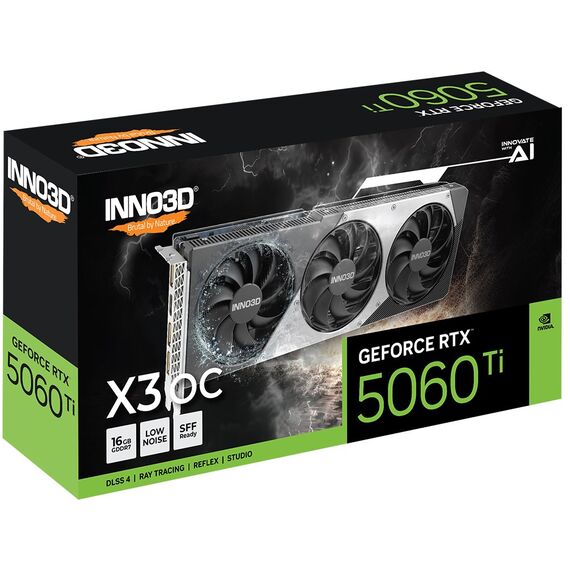 INNO3D GeForce RTX 5060 Ti X3 OC NVIDIA 16 GB GDDR7 | Techbox