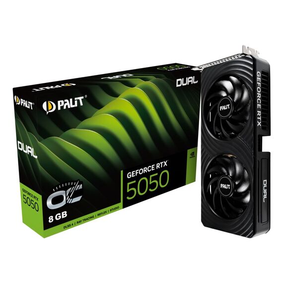 Palit GeForce RTX 5050 Dual OC NVIDIA 8 GB GDDR6 | Techbox