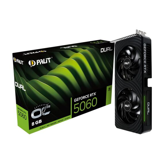 Palit GeForce RTX 5060 Dual OC NVIDIA 8 GB GDDR7 | Techbox
