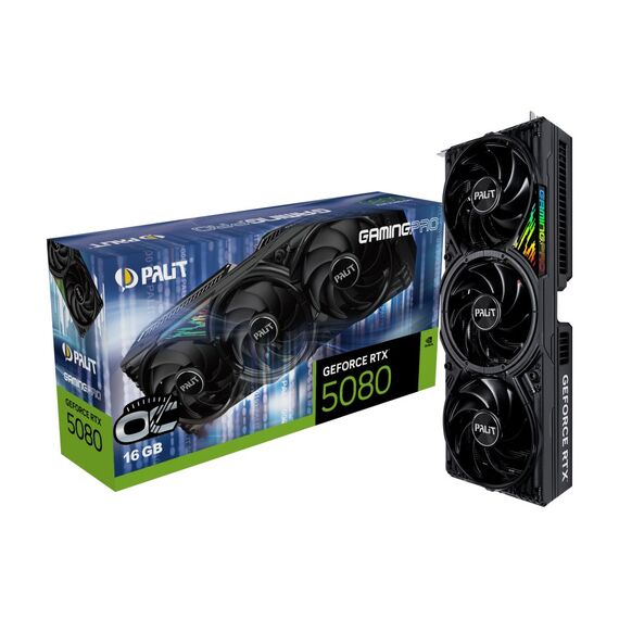 Palit GeForce RTX 5080 GamingPro OC NVIDIA 16 GB GDDR7 | Techbox