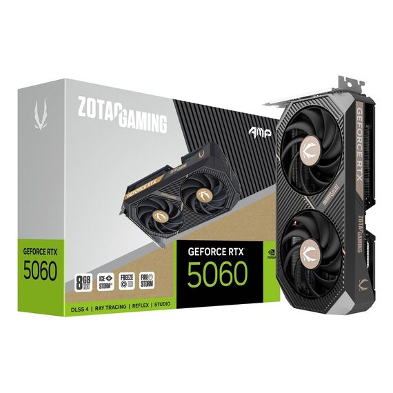 Zotac GAMING GeForce RTX 5060 AMP NVIDIA 8 GB GDDR7 | Techbox