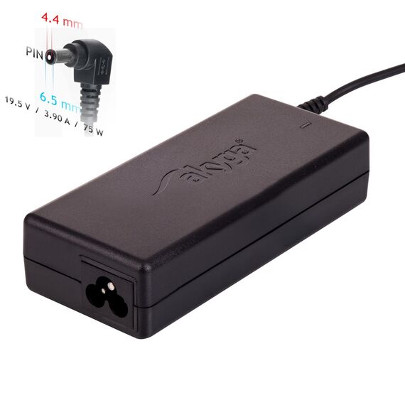 Akyga AK-ND-19 power adapter/inverter Indoor 75 W Black | Techbox
