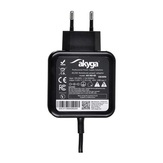 Akyga AK-ND-60 power adapter/inverter | Techbox