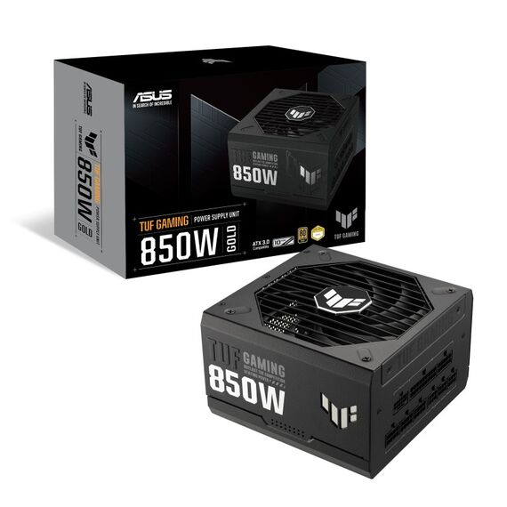 ASUS TUF Gaming 850W Gold power supply unit 24-pin ATX ATX Black - PSU - Laptops & PC Builds - Techbox