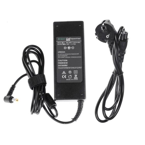 Green Cell AD02P power adapter/inverter Indoor 90 W Black | Techbox