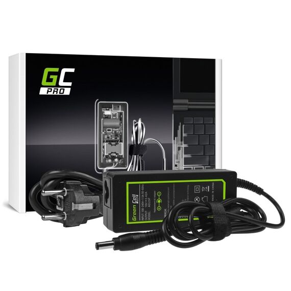 Green Cell AD25P power adapter/inverter Indoor 65 W Black | Techbox