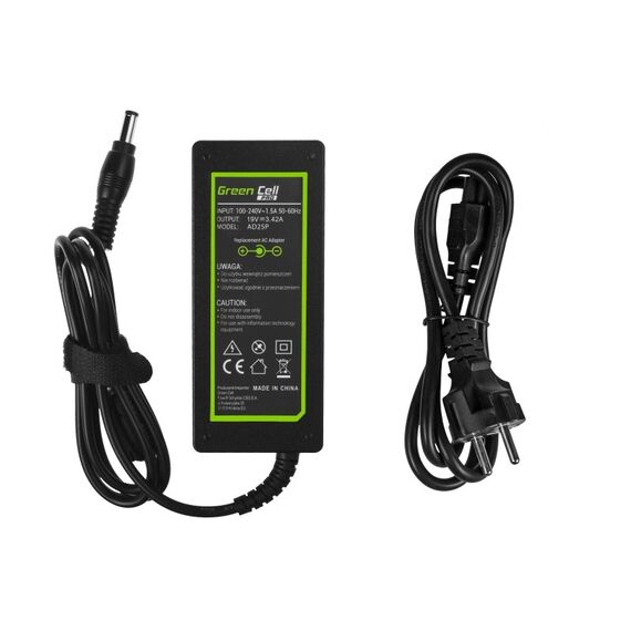 Green Cell AD25P power adapter/inverter Indoor 65 W Black | Techbox
