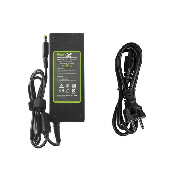 Green Cell AD39AP power adapter/inverter Indoor 90 W Black | Techbox