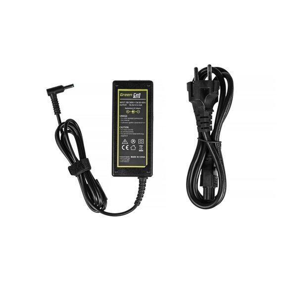 Green Cell AD49P power adapter/inverter Indoor 65 W Black | Techbox