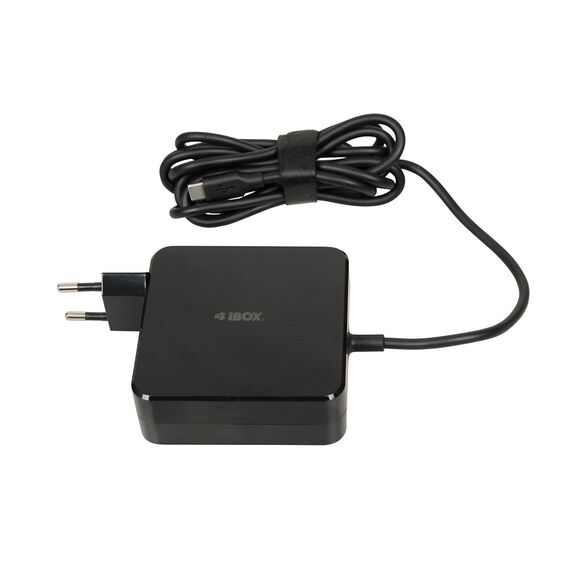 iBOX IUZ100TC laptop charger PD 100W, E-mark chip - Laptop Chargers - Laptop - Techbox