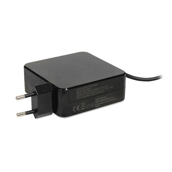 iBOX IUZ100TC laptop charger PD 100W, E-mark chip - Laptop Chargers - Laptop - Techbox