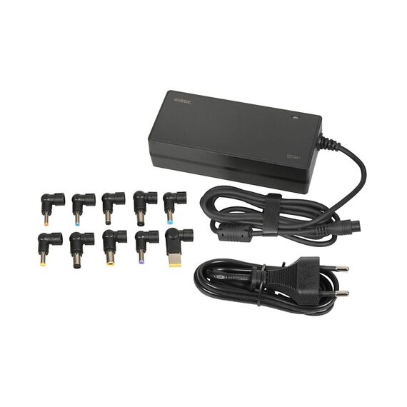 iBox IUZ120WA power adapter/inverter Indoor 120 W Black | Techbox