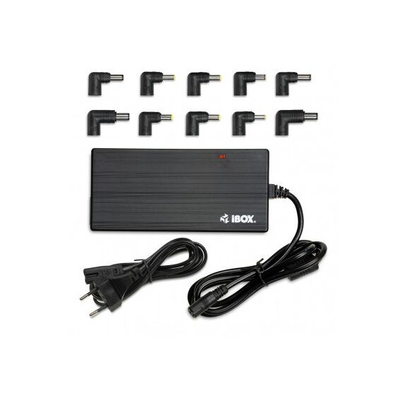 iBox IUZ90WA power adapter/inverter Indoor 90 W Black | Techbox