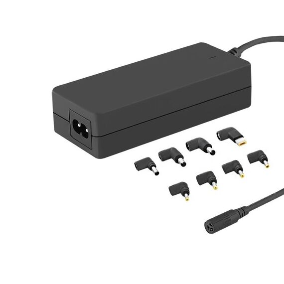 Qoltec 50011 power adapter/inverter Indoor 65 W Black | Techbox