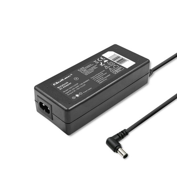 Qoltec 50073.65W power adapter/inverter Indoor Black | Techbox