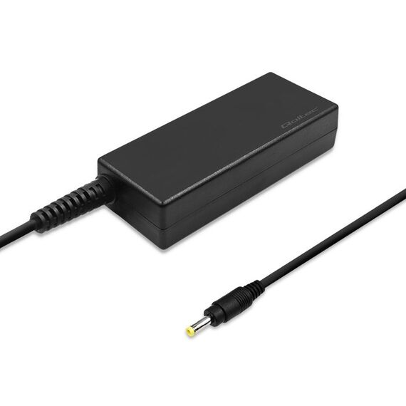 Qoltec 51038 power adapter/inverter Indoor 65 W Black - Laptop Chargers - Laptop - Techbox