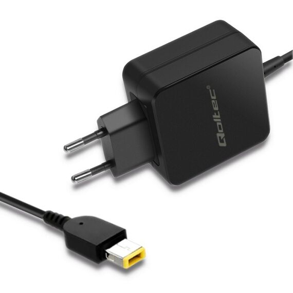 Qoltec 51766 Power adapter for Lenovo 65W | 20V |3.25A | Slim tip+pin | Techbox