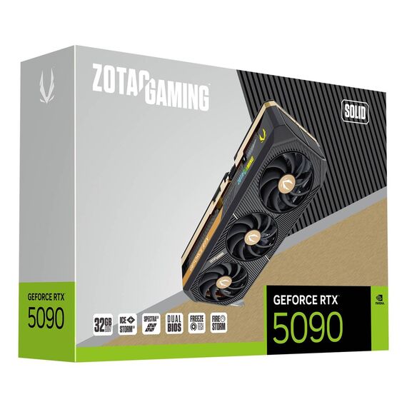 Zotac GAMING GeForce RTX 5090 SOLID NVIDIA 32 GB GDDR7 | Techbox