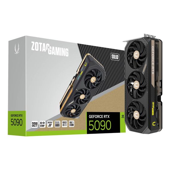 Zotac GAMING GeForce RTX 5090 SOLID NVIDIA 32 GB GDDR7 | Techbox