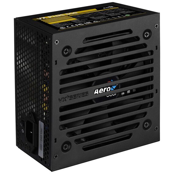 Aerocool VX PLUS 650 power supply unit 650 W 20+4 pin ATX ATX Black | Techbox