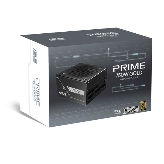 ASUS Prime -750G power supply unit 750 W 20+4 pin ATX ATX Black | Techbox