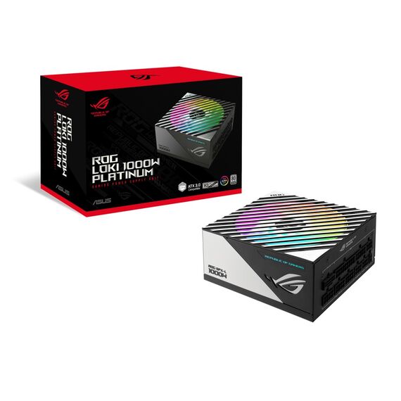 ASUS ROG Loki SFX-L 1000W Platinum power supply unit 24-pin ATX Black, Silver - PSU - Laptops & PC Builds - Techbox