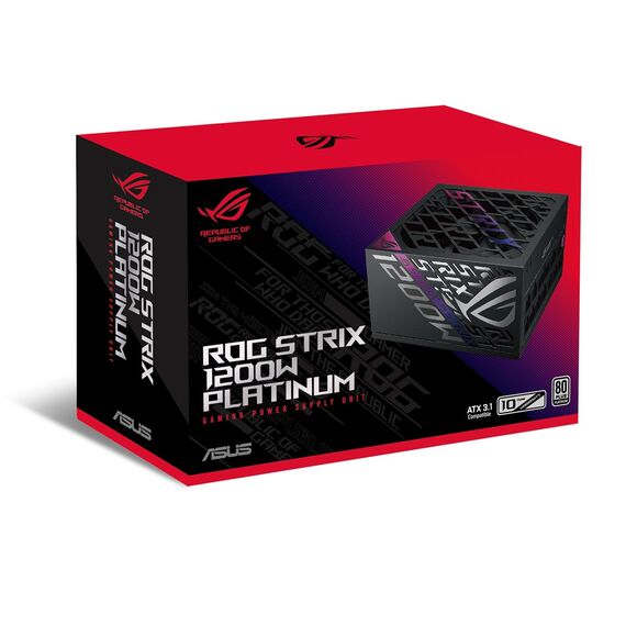 ASUS ROG -STRIX-1200P-GAMING power supply unit 1200 W 20+4 pin ATX ATX Black | Techbox