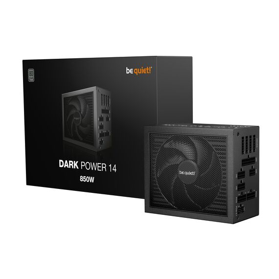 be quiet! Dark Power 14 850 W - 80 Plus Titanium power supply unit 20+4 pin ATX ATX Black - PSU - Laptops & PC Builds - Techbox