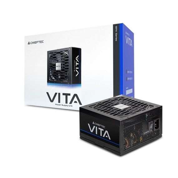 Chieftec Vita Netzteil 850W 80+Bronze - PC-/Server Netzteil - 14,17 min power supply unit 20+4 pin ATX PS/2 Black - PSU - Laptops & PC Builds - Techbox