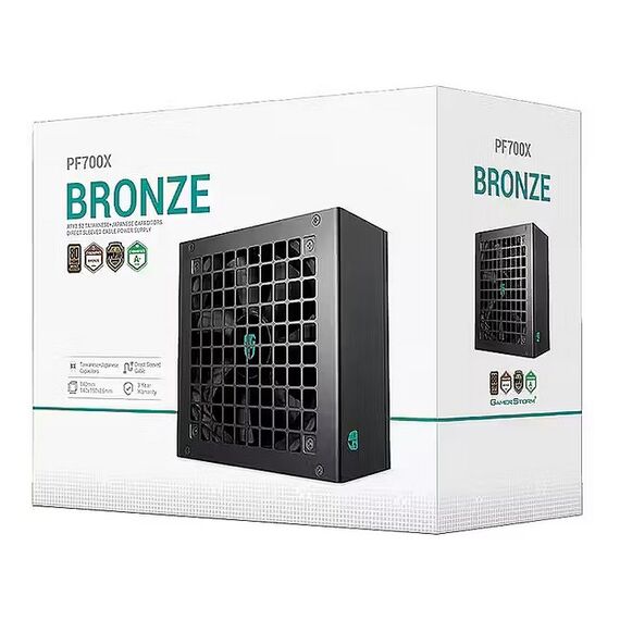DeepCool PF700X power supply unit - PSU - Laptops & PC Builds - Techbox