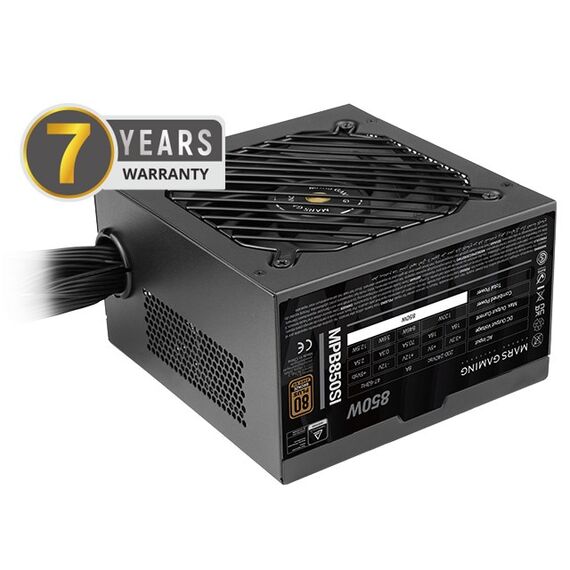 Mars Gaming MPB850SI power supply unit 850 W 24-pin ATX ATX Black - PSU - Laptops & PC Builds - Techbox