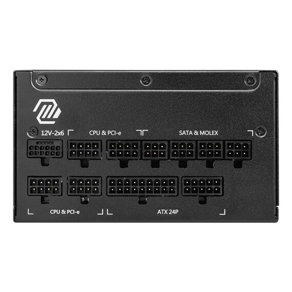 MSI MAG A1000GL PCIE5 II power supply unit 1000 W 24-pin ATX ATX Black | Techbox