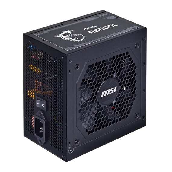 MSI MAG A650GL 650 W 120 mm 80 PLUS Gold power supply - PSU - Laptops & PC Builds - Techbox