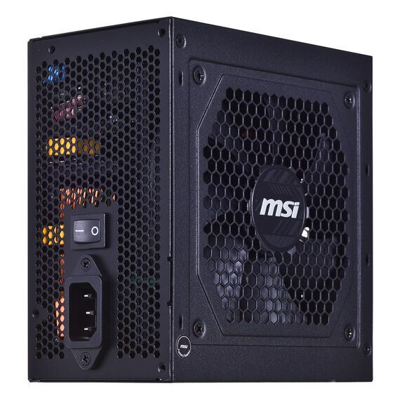 MSI MAG A650GL 650 W 120 mm 80 PLUS Gold power supply - PSU - Laptops & PC Builds - Techbox