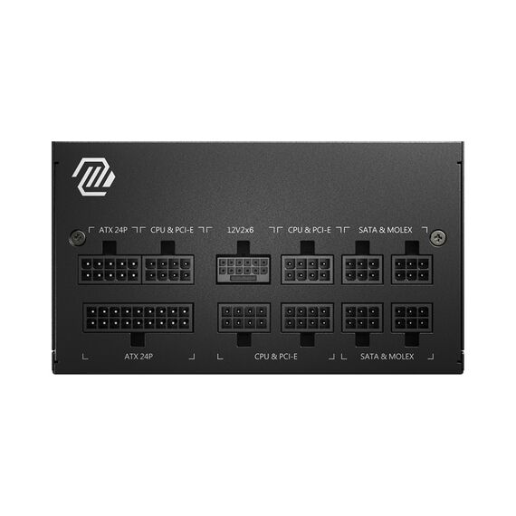 MSI MAG A750GL PCIE5 power supply unit 750 W 20+4 pin ATX ATX Black | Techbox
