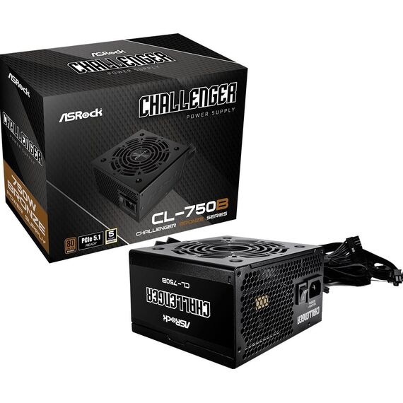 Power supply ASRock Challenger Bronze 750W (CL-750B) | Techbox