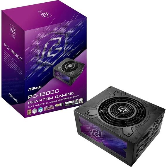 Power supply ASRock Phantom Gaming 1600W (PG-1600G) - PSU - Laptops & PC Builds - Techbox