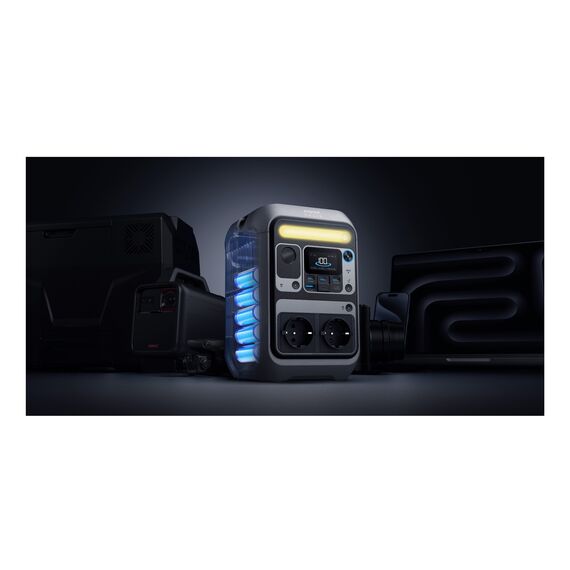 Anker SOLIX C300X Tragbare Powerstation 288Wh | 600W - UPS & Surge Protectors - Surge Protection - Techbox