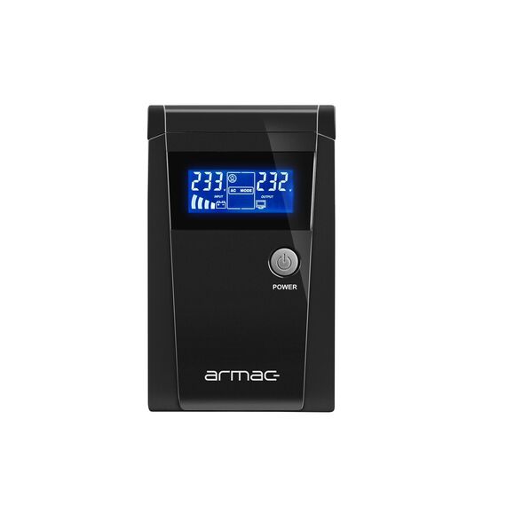 Emergency power supply Armac UPS OFFICE LINE-INTERACTIVE O/650F/LCD - UPS & Surge Protectors - Surge Protection - Techbox