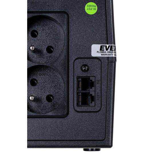 Ever EASYLINE 650 AVR USB Line-Interactive 0.65 kVA 360 W - UPS & Surge Protectors - Surge Protection - Techbox