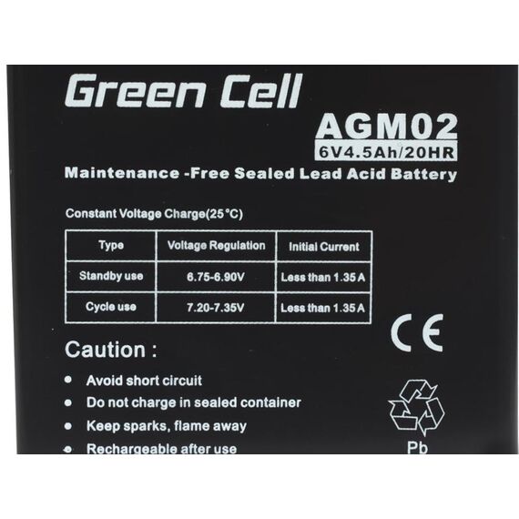Green Cell AGM02 UPS battery Sealed Lead Acid (VRLA) | Techbox