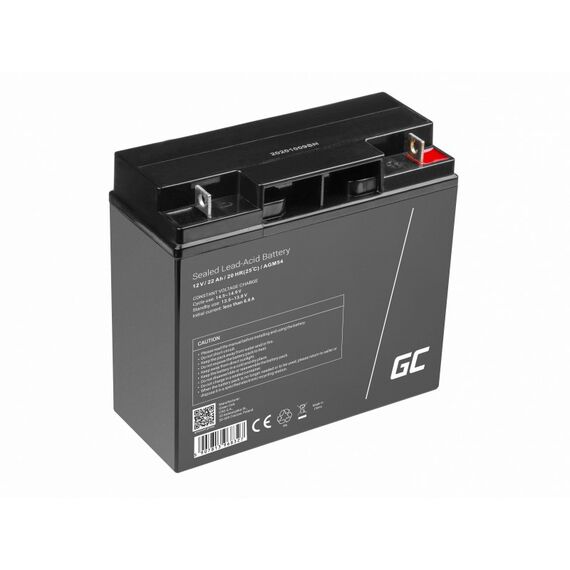 Green Cell AGM54 vehicle battery AGM (Absorbed Glass Mat) 22 Ah 12 V | Techbox
