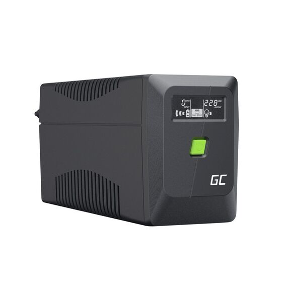 Green Cell uninterruptible power supply (UPS) Line-Interactive 0.85 kVA 480 W 2 AC outlet(s) - UPS & Surge Protectors - Surge Protection - Techbox