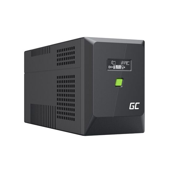 Green Cell uninterruptible power supply (UPS) Line-Interactive 1.5 kVA 900 W 4 AC outlet(s) | Techbox