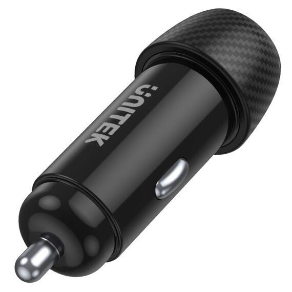 Unitek P1400A Car charger 38W USB-A USB-C QC 3.0 | Techbox
