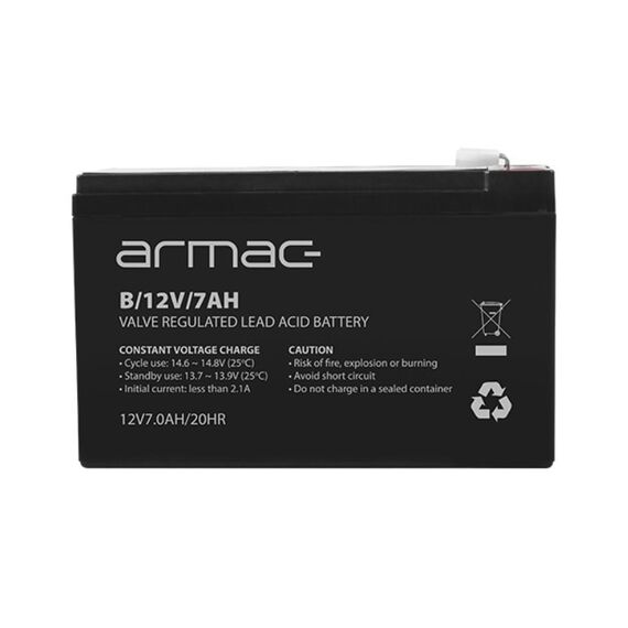 Universal gel battery for Ups Armac B/12V/7Ah - UPS Batteries - Surge Protection - Techbox