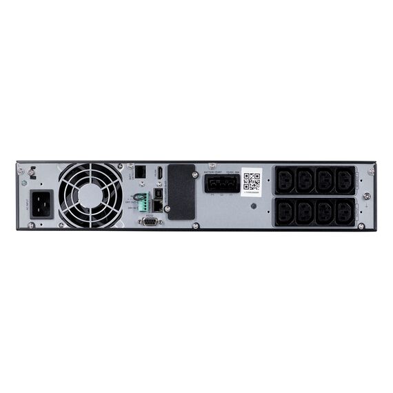 Ever UPS POWERLINE RT PRO 2000 Double-conversion (Online) 2 kVA/2 kW - UPS & Surge Protectors - Surge Protection - Techbox